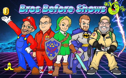 Bros Before Shows podcast logo
